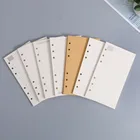 Блокнот без листов A5  A6  A7 с 6 отверстиями, сменные блоки без листов, милые Канцтовары для офиса