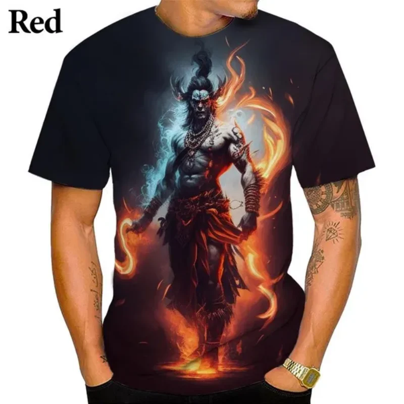 Рисунок 3 - Футболка унисекс с 3D-принтом «индуийский Бог Шива»