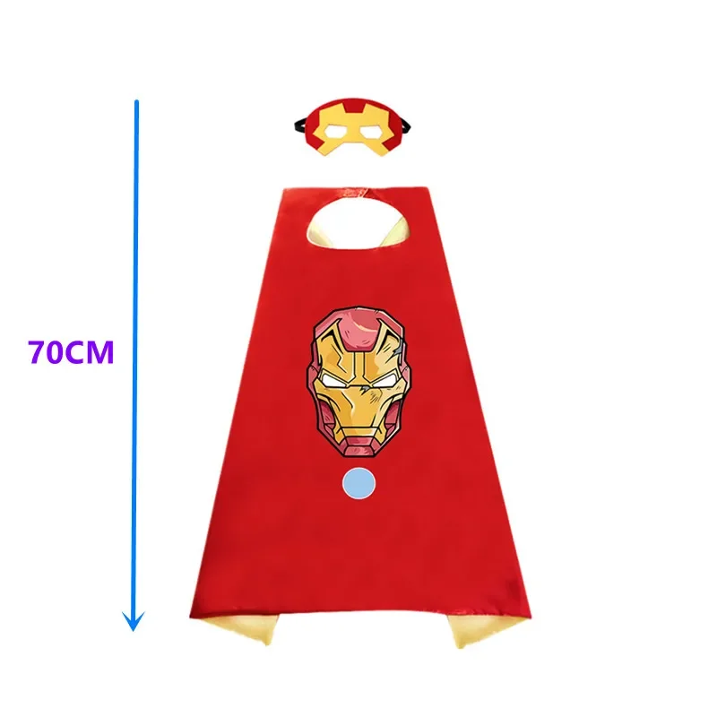 SN55 накидка супергероя Капитан Америка щит костюм детская маска на Хэллоуин