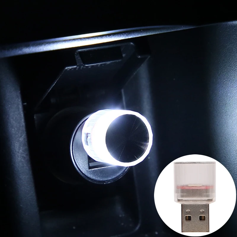 

Plug Play LED Car USB Atmosphere Lamp Roof Star Light Interior Atmosphere Projector Lights Auto Decoration Lighting Night Lights