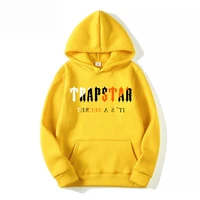 2022 new hot selling mens brand trapstar hoodie high quality sweater new letter print cotton autumn winter casual hoodie
