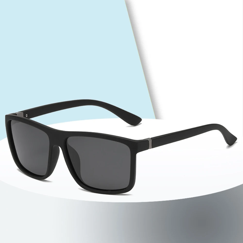 

Male Polarized Glasses Square Sunglasses for Men Women Camping Hiking Driving Eyewear Fishing Lenses Goggles UV400