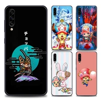 one piece anime silicone case for samsung galaxy a30s a40 a50 a60 a70 a80 a90 f41 f52 f12 a7 a9 2018 soft tpu cover cute chopper