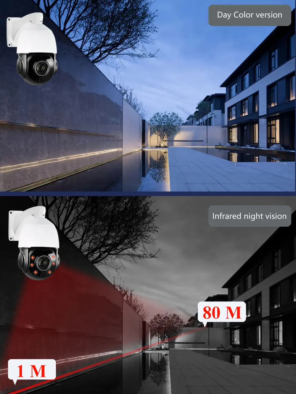 Фото 4K 8 МП 3G 4G PTZ-камера с SIM-картой, 30-кратным зумом, беспроводная Wi-Fi камера видеонаблюдения, POE, двусторонняя аудиосвязь, отслеживание гуманоидов, ИК-подсветка 80 м №3