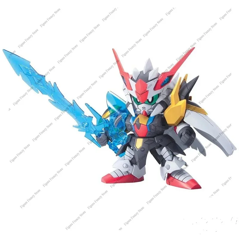 Фото Специальное предложение: Оригинальный сборный набор моделей Gundam Bandai, аниме-фигурка SD BB 378 Zero Gundam, коллекционная модель Gunpla, игрушка-фигурка для коллекционирования №4