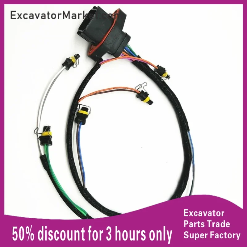 Жгут проводов в сборе инжектора 419-0841 215-3249 C9 подходит для Cat 330c 330d 336d запасной