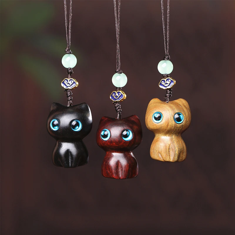 

1 шт., деревянная подвеска в виде кошки из аниме