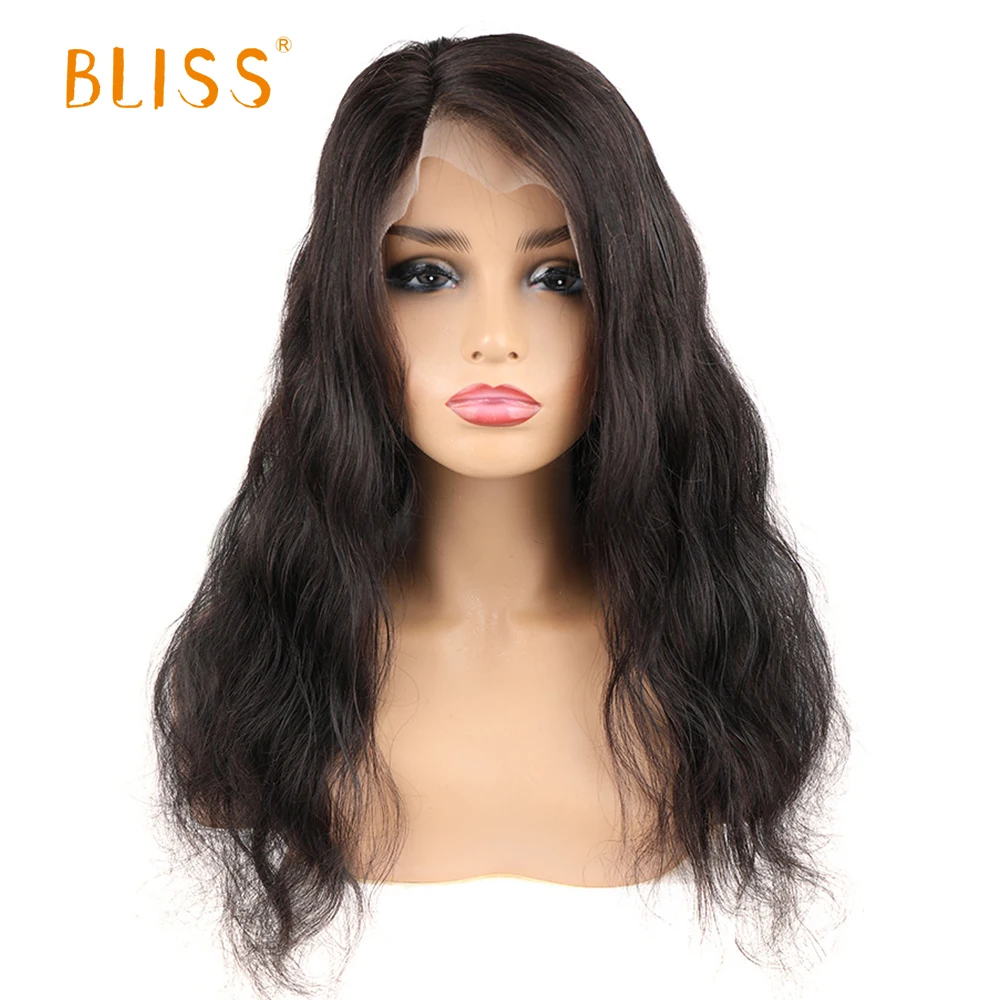 

Парик на сетке для фронтальных волос Bliss 360, натуральные прозрачные бразильские волнистые вьющиеся человеческие волосы, парики для чернокожих женщин с прямыми волосами
