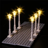 vonado led lighting accessories for traffic city street lamp compatible with modular buildings blocks model