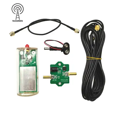YAOGREENHAM Mini-Whip MF HF VHF SDR MiniWhip, активная антенна с короткими волнами для рудной трубки, транзистора, радио, получает Hackrf One