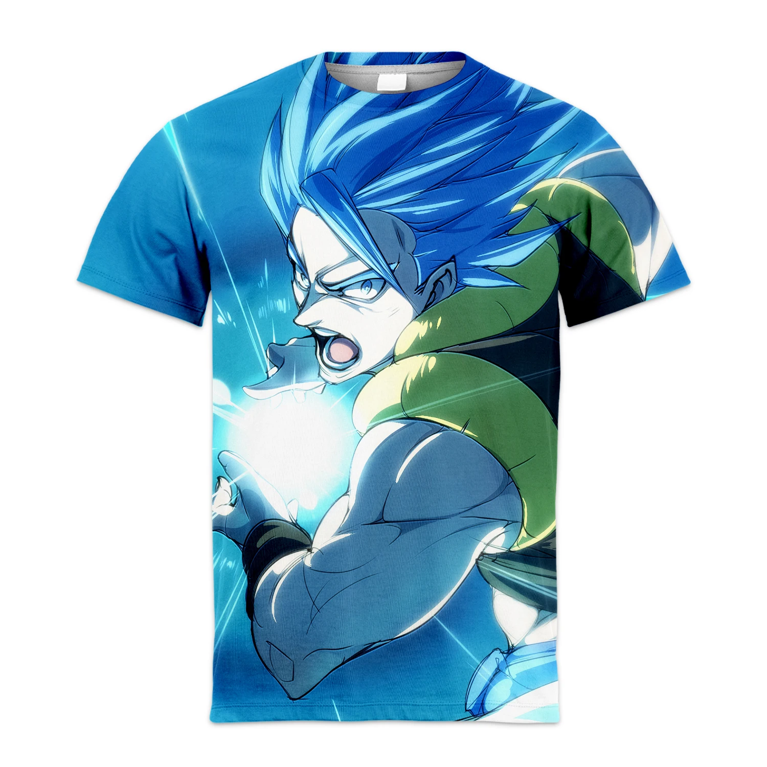 

Футболка мужская с коротким рукавом и принтом «Драконий жемчуг», лето 2023