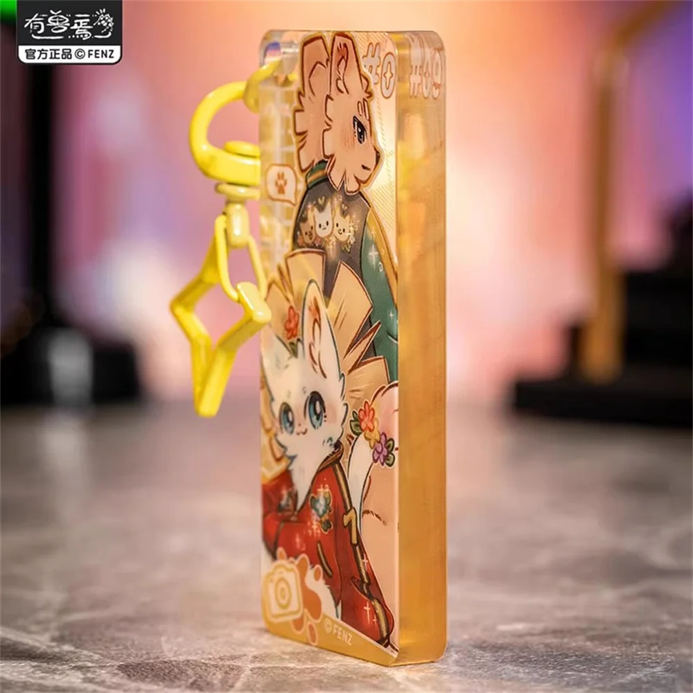 Брелок для ключей с подвеской официальный акриловый аксессуар косплея сказочных