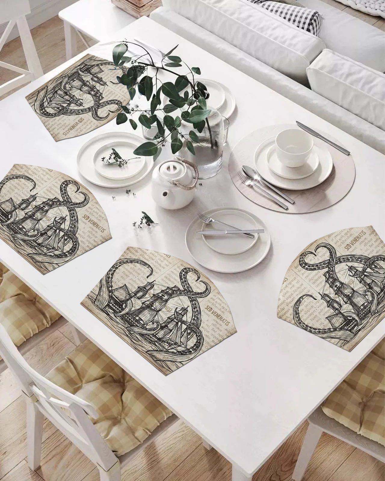 

Набор столовых приборов в форме веера, 2/4/6 шт.