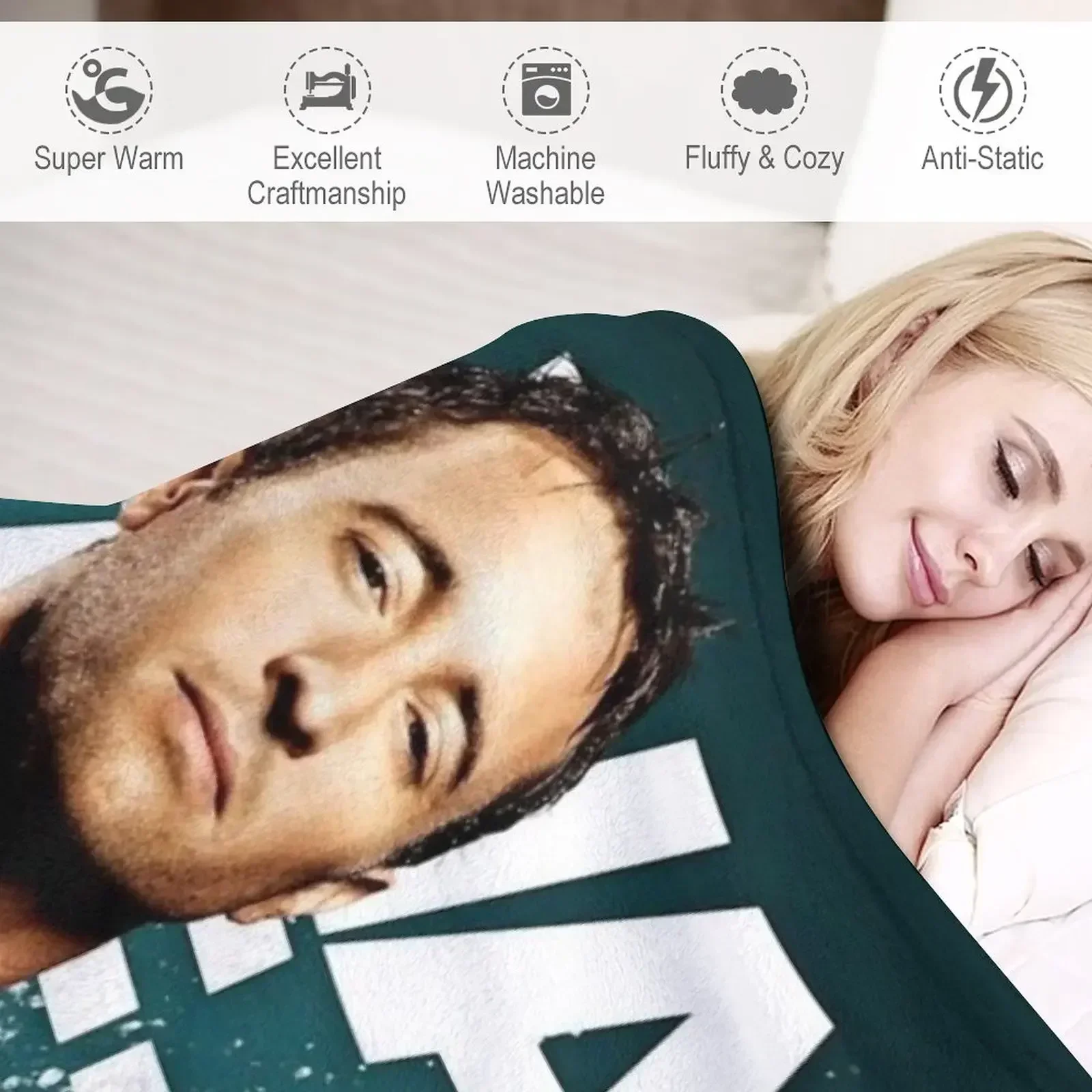 McGarrett — большое одеяло Kahuna одеяла для диванов на зиму мягкие плюшевые плед-одеяла