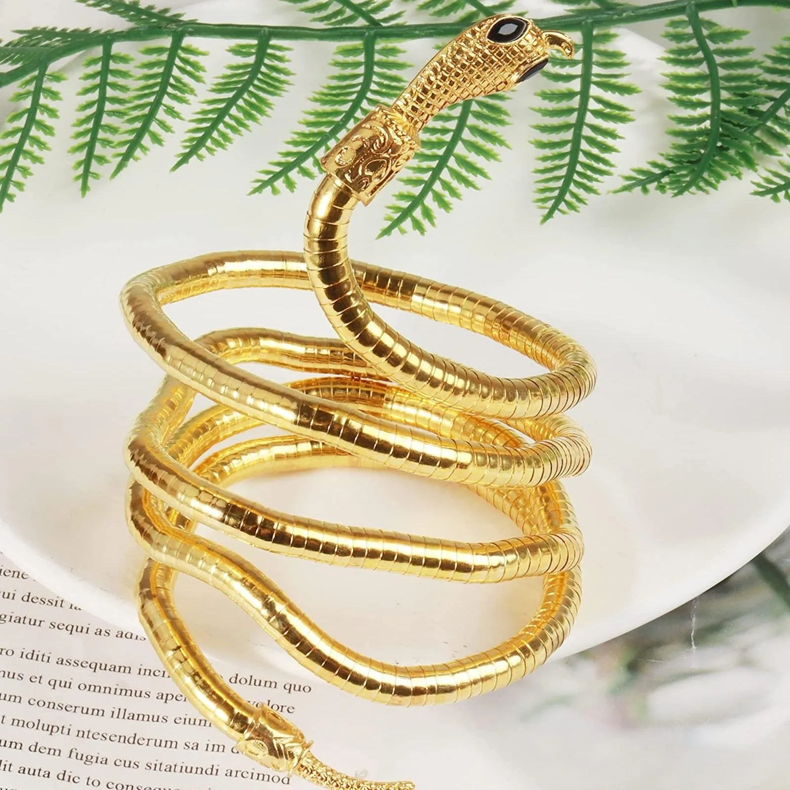 Ожерелье в виде змеи для женщин сгибаемый браслет регулируемый чокер ожерелье