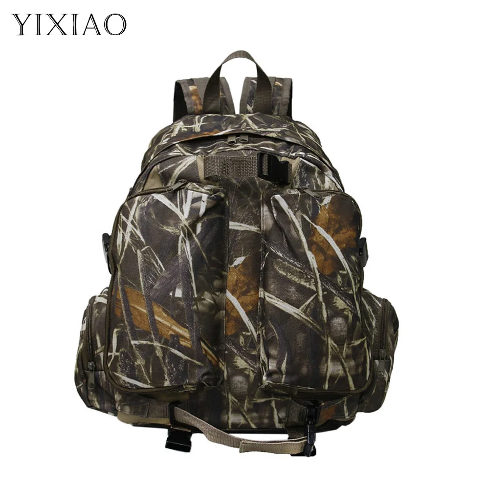 

YIXIAO Outdoor Camouflage Hunting Backpack Military Patrol Camping Rucksack Trekking Hiking Assault Army Knapsack SD0187