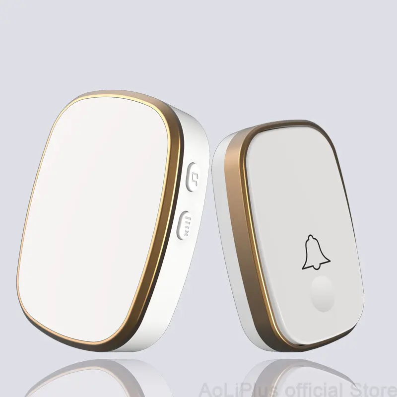 

Outdoor Wireless Waterproof Doorbell Smart Home Door Bell Chime Kit LED Flash Security Alarm Welcome House 300M Remote EU US UK