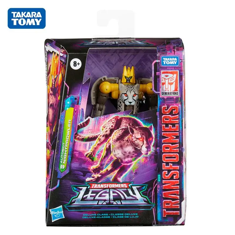 

Takara Tomy Transformers Toys Generations Legacy Deluxe Autobot Nightprowler Action Figure Model Ages 8 and Up Gift