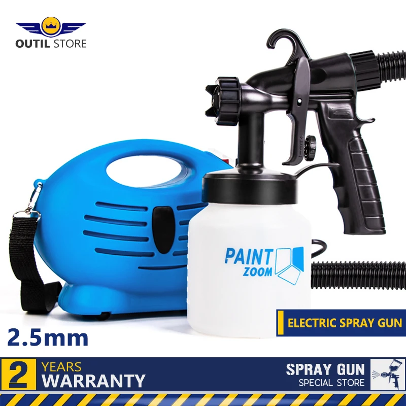 110-230V 650W Universal Paint Sprayer Multifunctional DIY Electric Painter High Pressure Spray Gun For Wood Furniture Upholstery