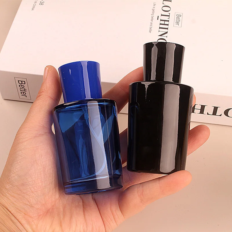 Perfume Bottle 50ml Empty Portable Perfume Mist Sprayer Replacement Bottle Container Perfume Atomizer Elegant Spray Bottle Glass