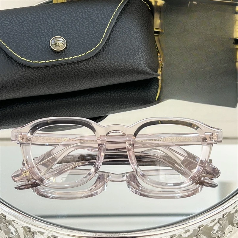 Овальные очки ручной работы DAHVEN в ацетатной оправе роскошные дизайнерские