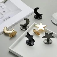 creative luxury modern minimalist drawer cabinet door handle stars moon handle cabinet knobs kitchen door handles and knobs