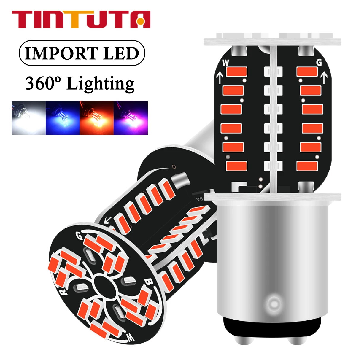 

2 шт., задние фонари для мотоцикла, 3014 64SMD