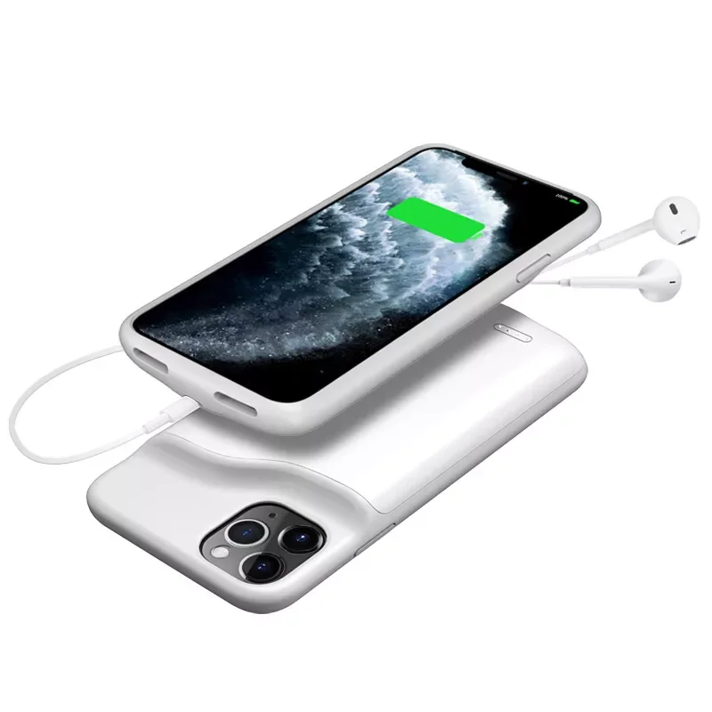 

New Mobile Phone Battery Charger Case For iPhone 11 pro Max Portable Charger Phone Cover Case 6000mAh Backup Battery Poverbank