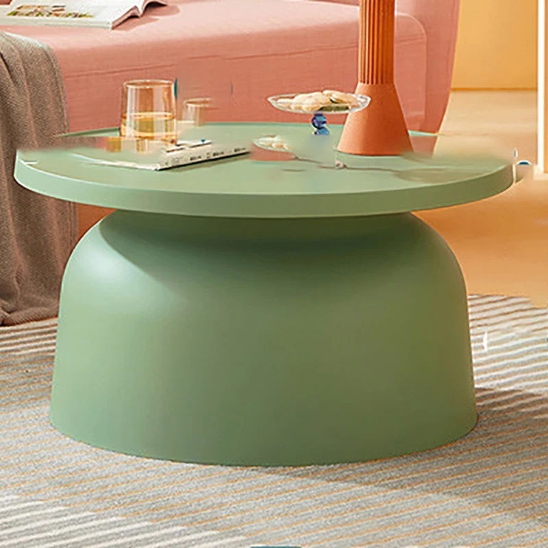 

Modern Nordic Coffee Tables Round Floor Desk Coffee Tables Dining Mini Nightstands Dressing Mesa Plegable Library Furniture L