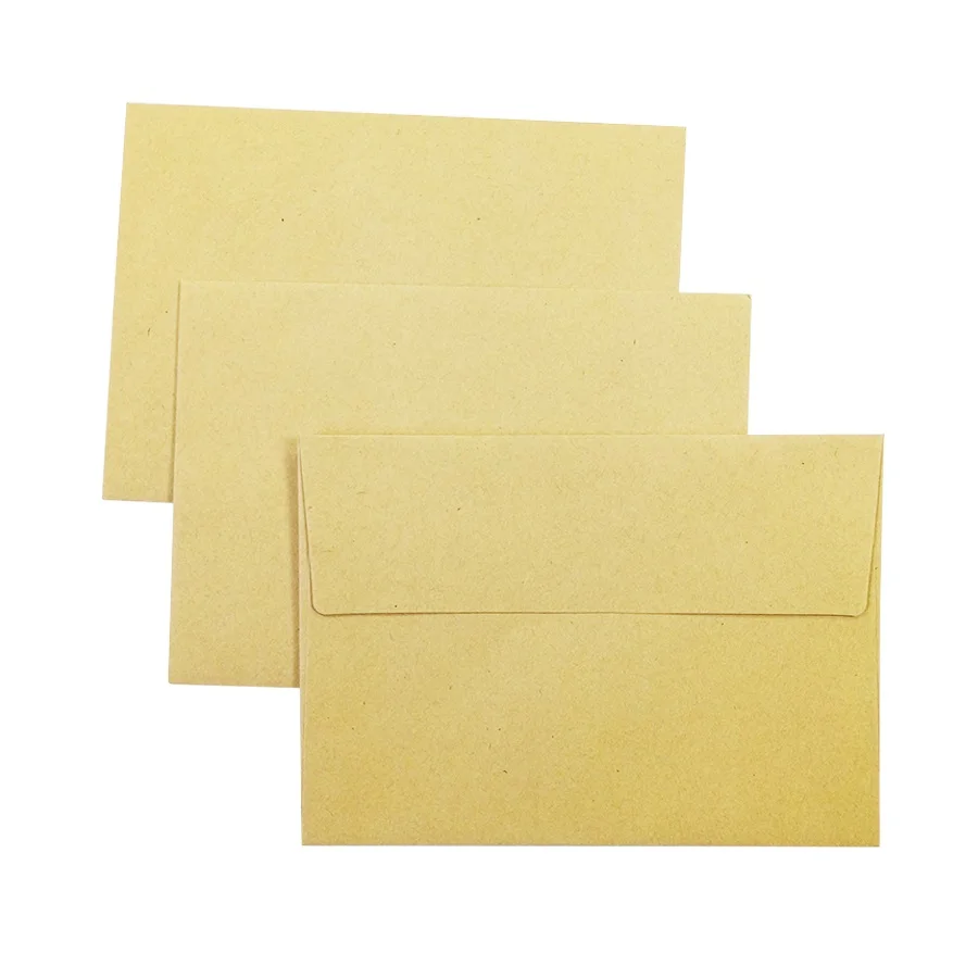 

100 Pcs/lot Vintage DIY Multifunction kraft envelopes wedding invitation envelope gift envelope