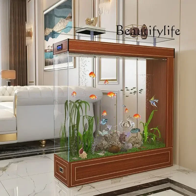 Легкая роскошная гидропонная перегородка для гостиной интеллектуальная