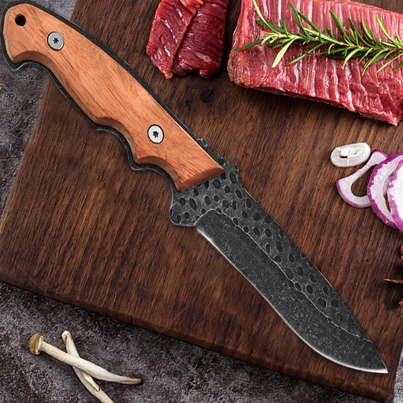 Кухонный нож из нержавеющей стали резец для мяса барбекю