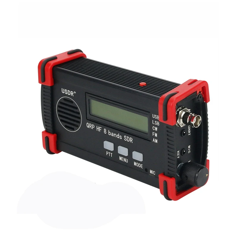 

USDX USDR HF QRP SDR Transceiver SSB/CW Transceiver 8-Band 5W DSP SDR Black Shell