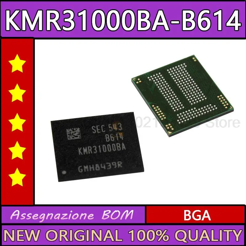 

Original KMR31000BA-B614 New KMR31000BA B614 BGA221 EMCP 16+24