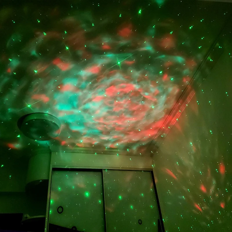 Светодиодный светильник для вечеринок звездный проектор с океанской волной