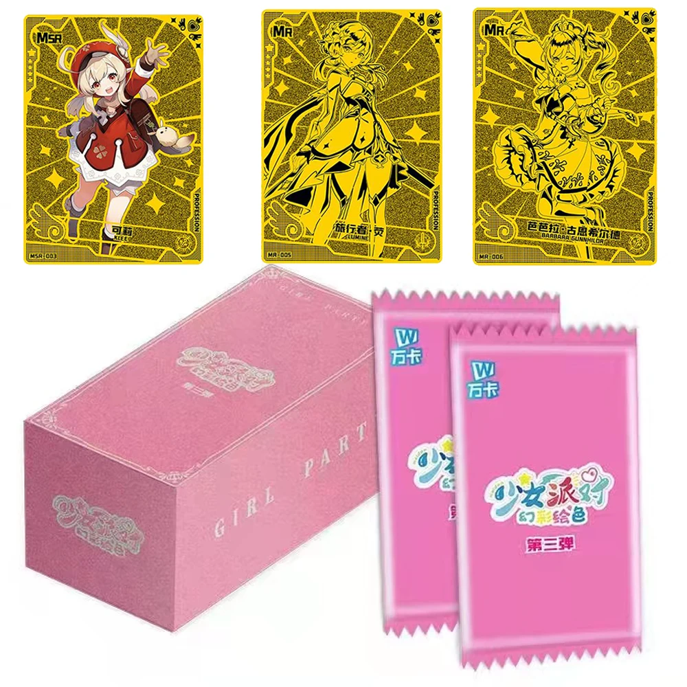 

New Goddess Story Playing Cards Board Games Children Child Toy Christmas Anime Christma Game Table Gift Toys Hobby Collectibles
