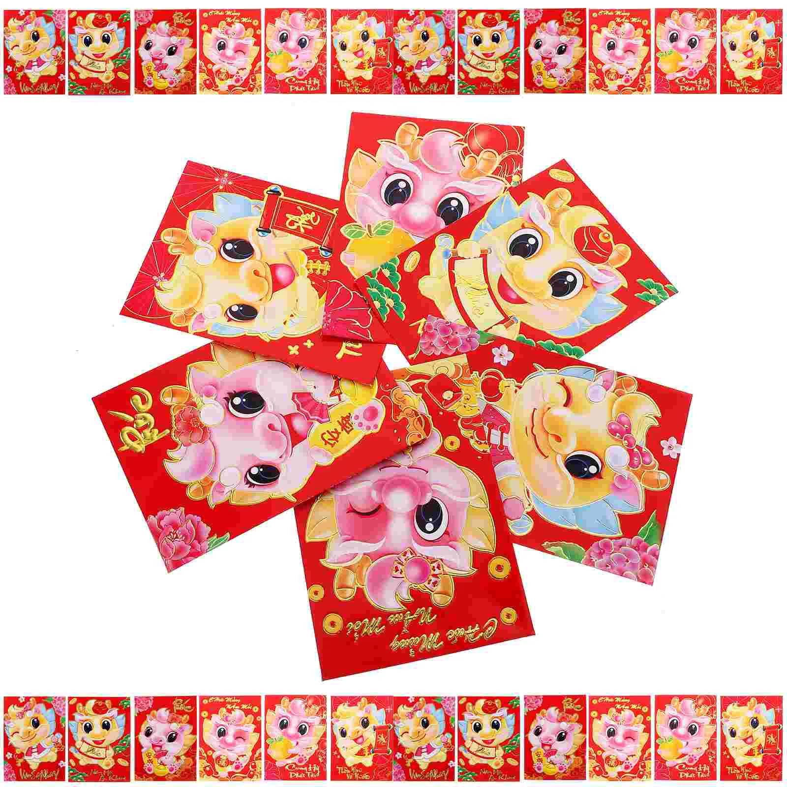 Рисунок 2 - красные конверты в китайском стиле