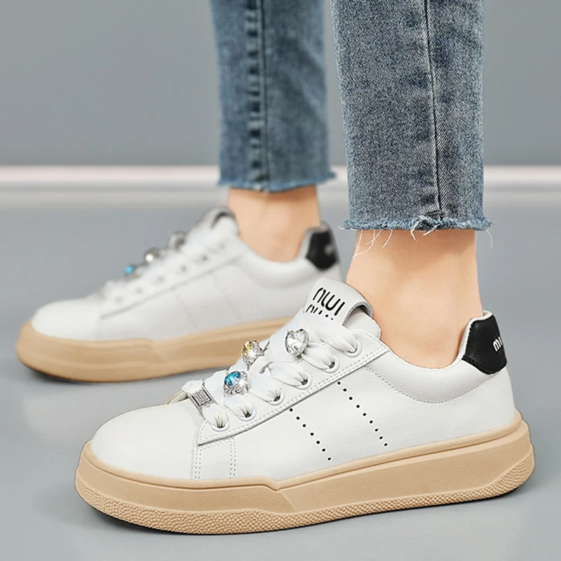 Женские повседневные кроссовки на платформе дизайнерские для скейтборда