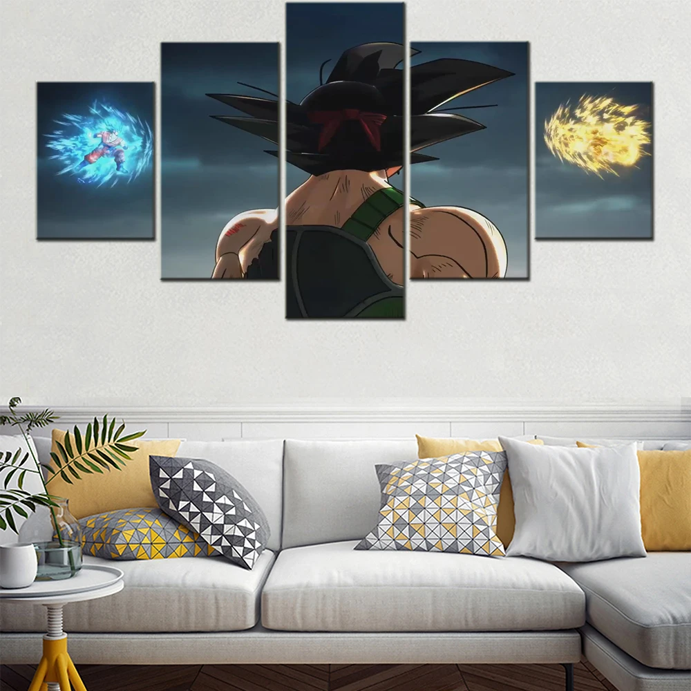

5 Piece Dragball Warrior Poster HD Pictures Japan Anime Cartoon Pictures Modern Home Living Room Decor Canvas Paintings Wall Art