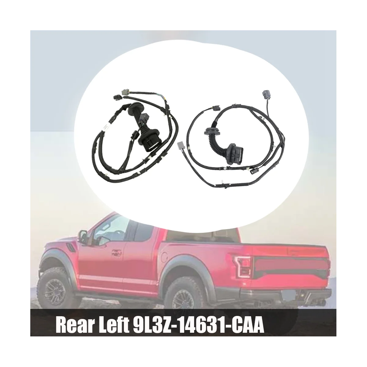 1 пара жгут проводов для задней двери F150 09-14 9L3Z-14630-CAA