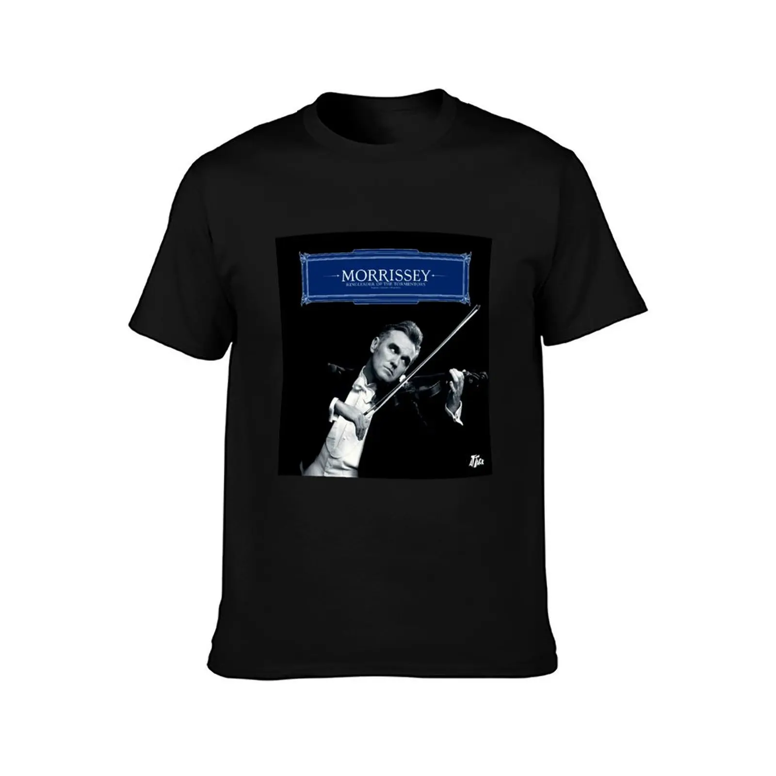 Фото Футболка Morrissey Ringleader of the Tormentors, рождественская повседневная футболка с короткими рукавами №2