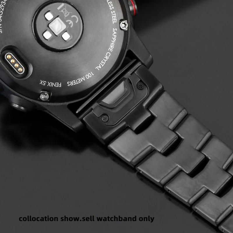 Фото Мужской титановый ремешок 22 мм для часов Amazfit Falcon, металлический ремешок, аксессуары №2