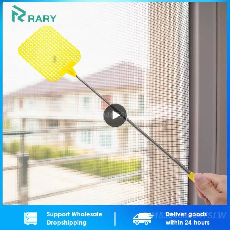 

Extendable Flapper Insect Killer Creative Plastic Flyswatter Telescopic Fly Swatters Prevent Pest Mosquito Tool Home Long Handle