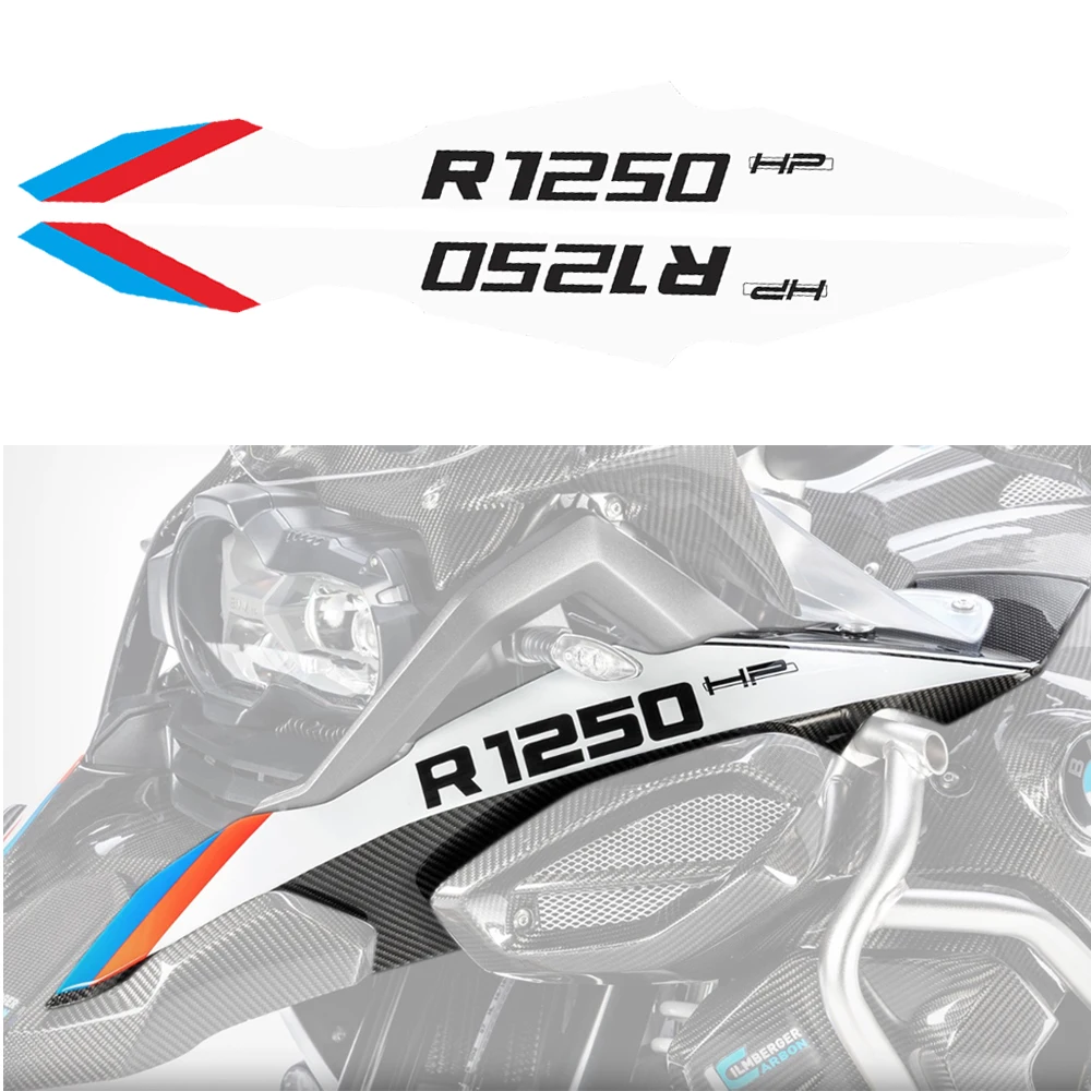 

Motorcycle Decorative Sticker For BMW R1250GS R 1250 GS ADV HP Body Shell Stickers Scratches Protector Reflective Film Paster