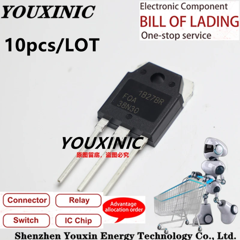 

YOUXINIC 100% New Imported Original FQA38N30 38N30 TO-247 High Power FET 38A 300V