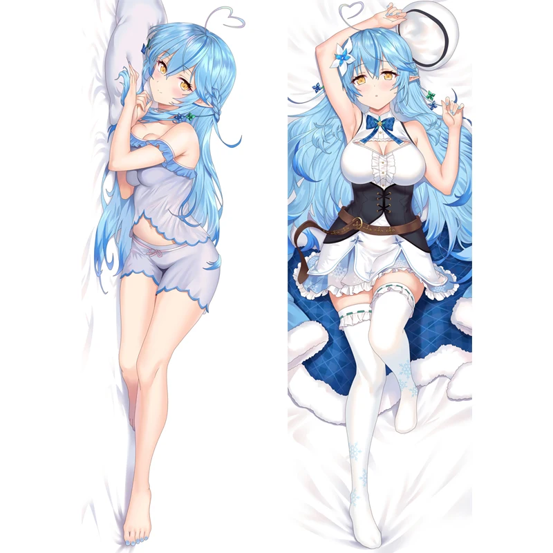 

Newly Design Anime VTuber Yukihana Lamy Dakimakura Hugging Body Pillow Case Cover Gifts - Cosplay Character