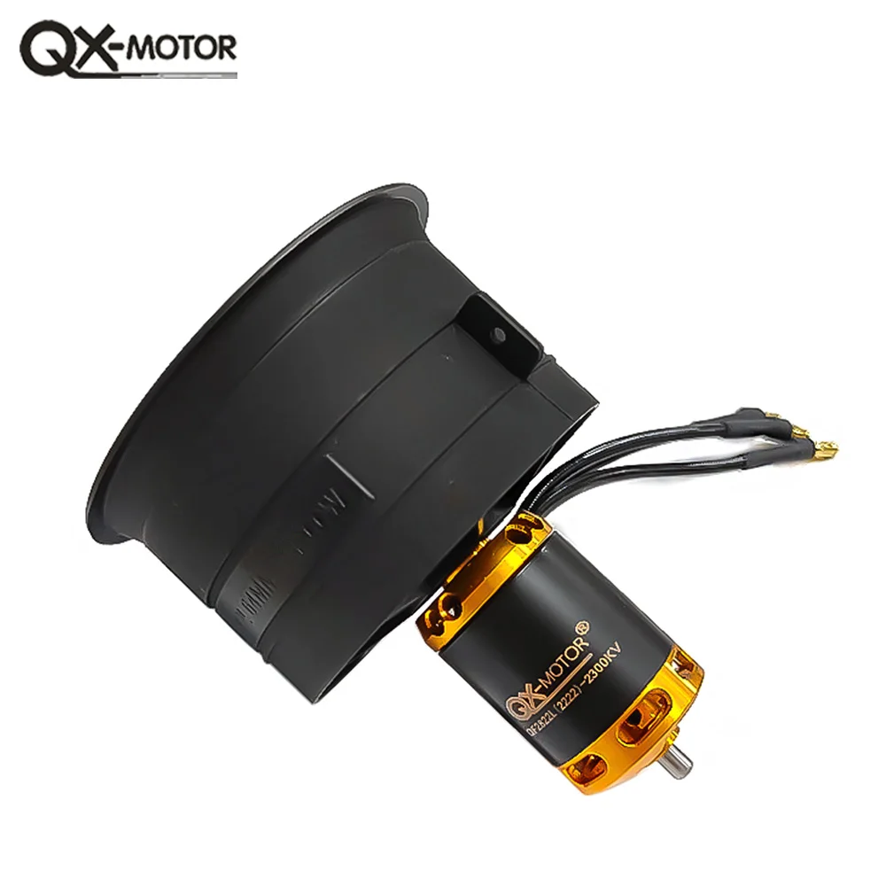 QX-Motor QF2822 2100KV 2300KV 3300KV 4300KV 64 мм EDF 12 лопастей CW CCW Бесщеточный двигатель для