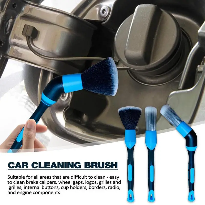 

Car Detailing Brushes Auto Interior Center Console Cleaning Brush Dashboard Door Seat Air Outlet Cleaning Duster Car Accessories