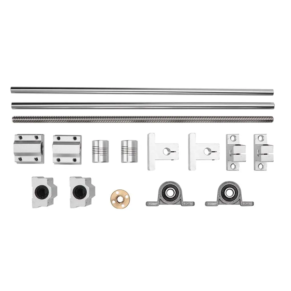 

15PCS 30cm Printer Assembly Accessories for T8 Guide Screw Rod Kit Coordinate Measuring Tools