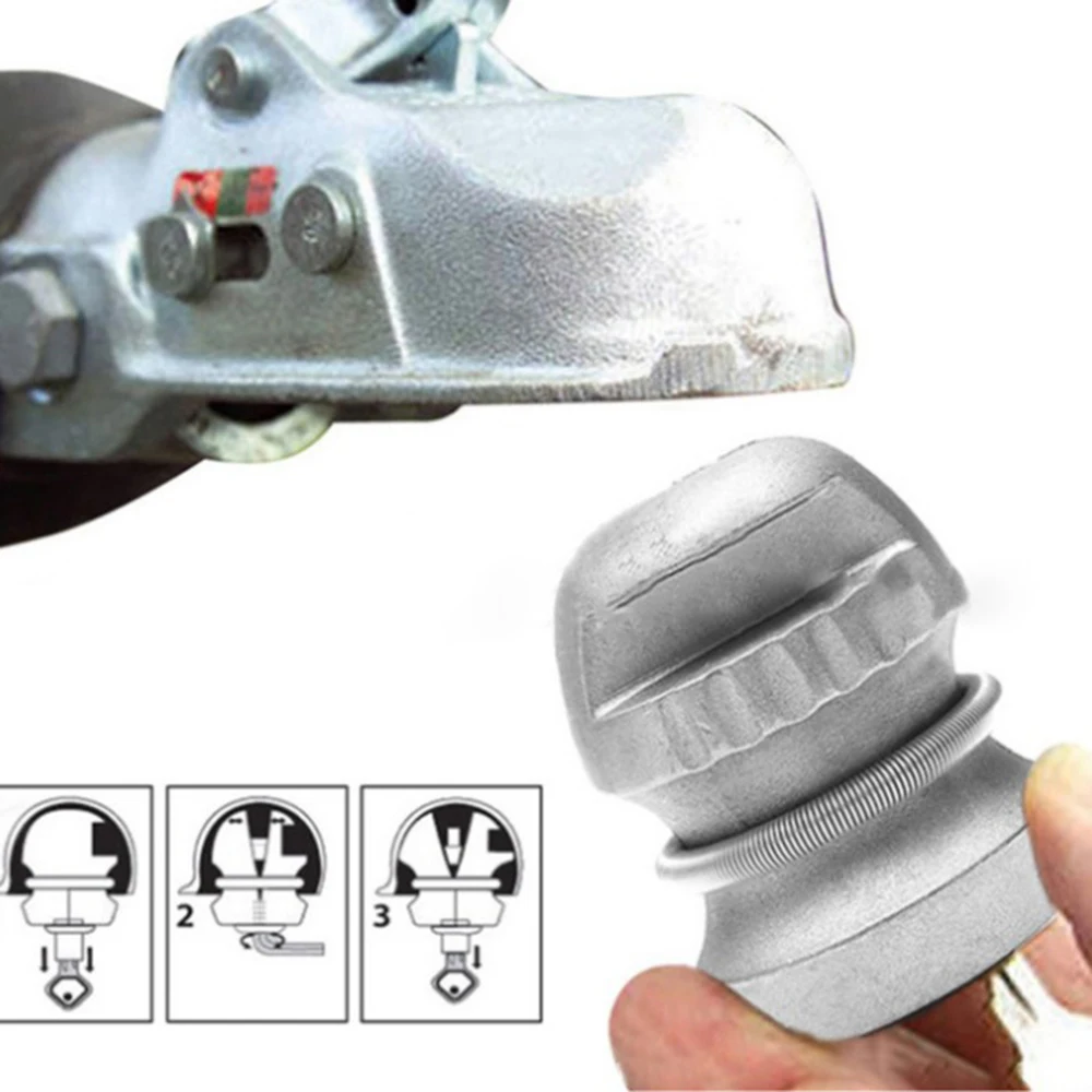 1 шт. шаровая крышка прицепа предохранительный замок крышки разъем для